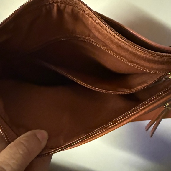 Liz Claiborne Brown Crossbody Bag - Picture 3 of 4